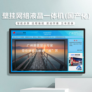 壁掛網(wǎng)絡(luò)液晶一體機(jī)(國(guó)產(chǎn)化)
