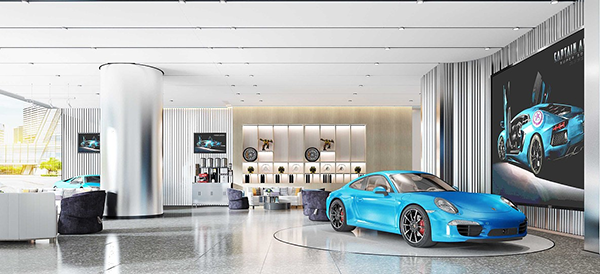 汽车展厅开启新零售模式